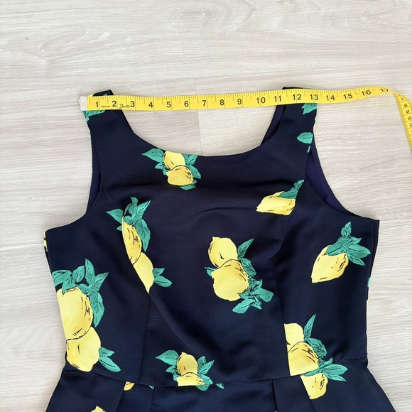 Eva Mendes New York and Company Womens Dress Lemon Felicity Sheath dress Size 12 - Picture 9 of 16